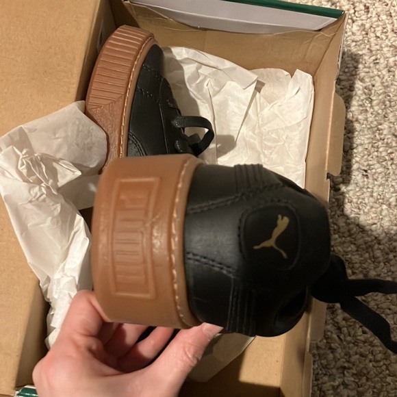 PUMA Basket Platform Core 'Black Gum' 364040-02 womens - Picture 9 of 16